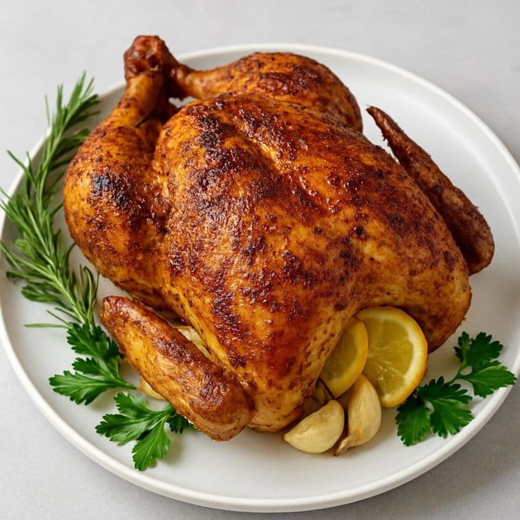 Poulet Rôti (Djaj Mhamer)